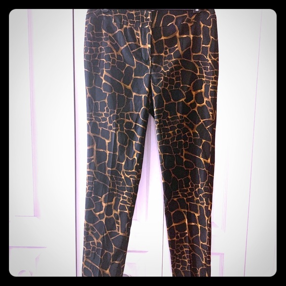 Kasper Animal Print Trousers 🔥 - Picture 1 of 5